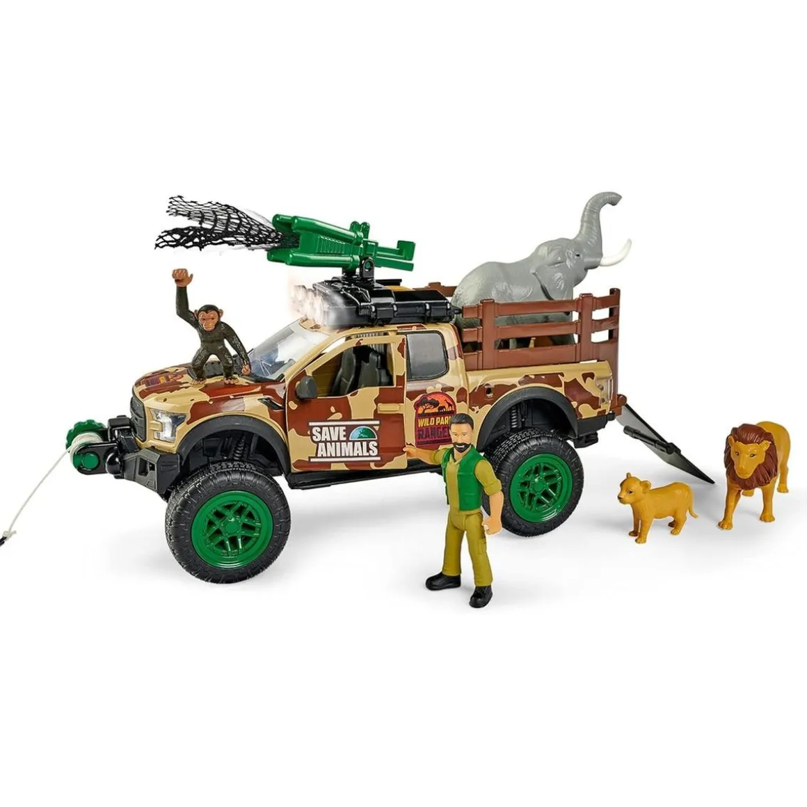Simba - Set de Guardabosques del Parque Salvaje con Efectos Sonoros ㅤ