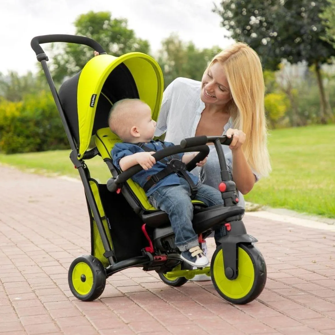 SmarTrike STR 3 Plus Green – Triciclo evolutivo