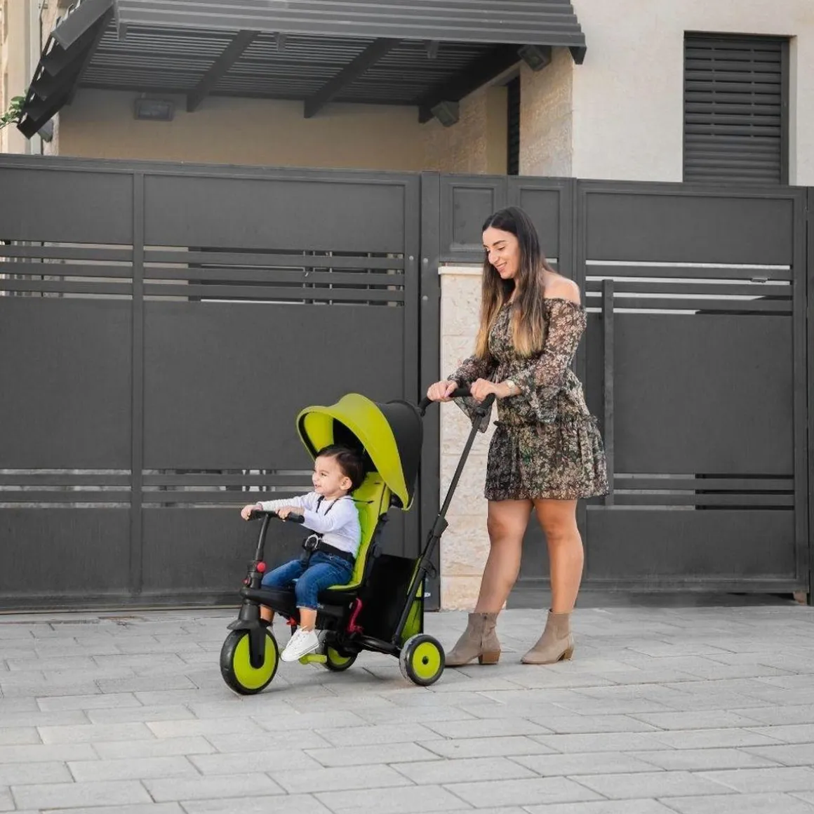 SmarTrike STR 3 Plus Green – Triciclo evolutivo