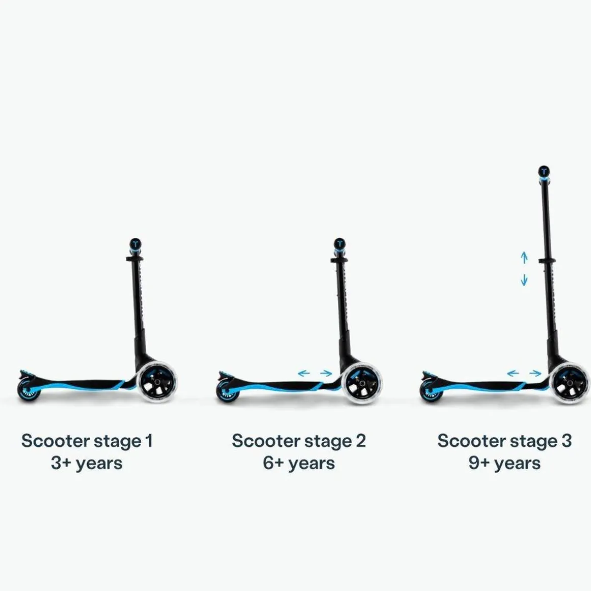 SmarTrike Xtend Scooter Blue