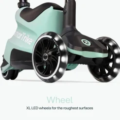 SmarTrike Xtend Scooter+Ride On Soft Green