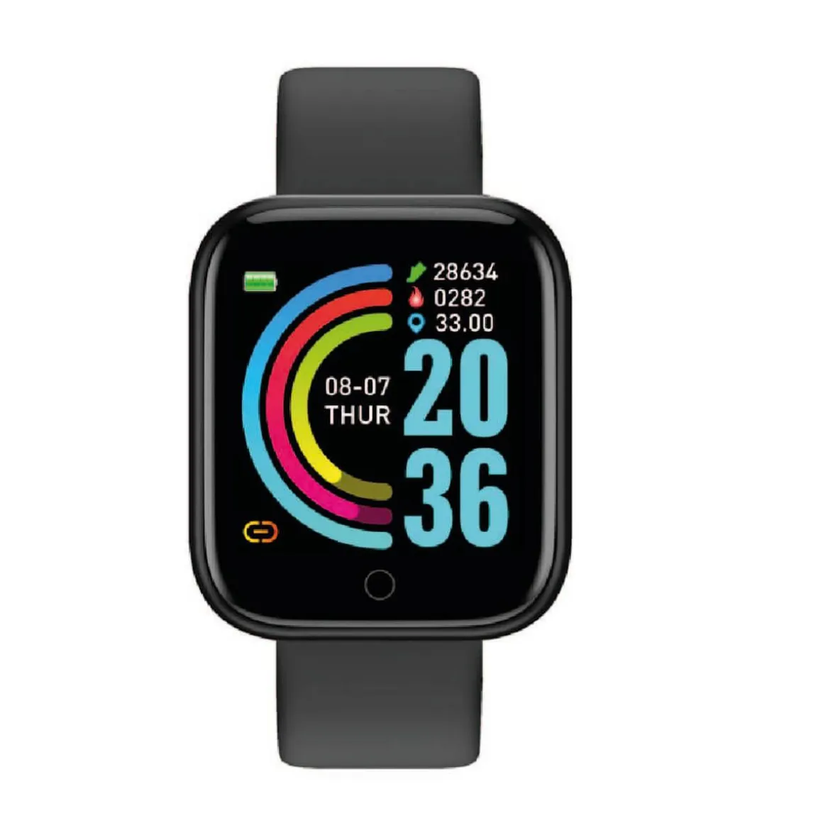 Smartwatch Reloj inteligente L8 Gris Negro