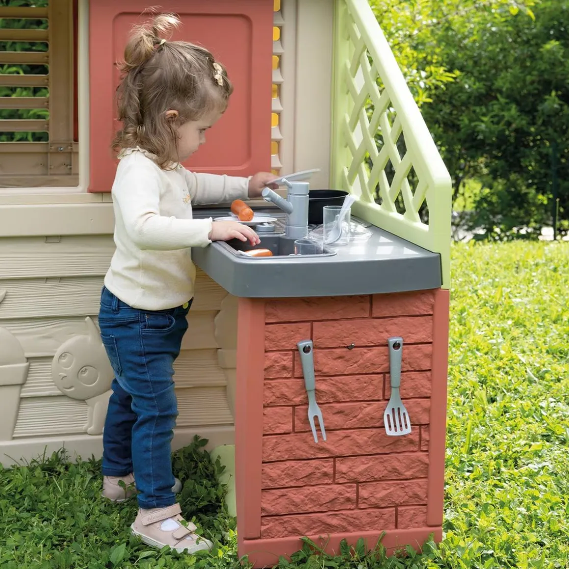 Smoby - Casa Nature con Cocina