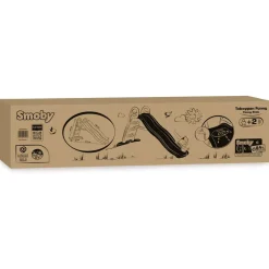 Smoby - Tobogán Funny con doble ondulación