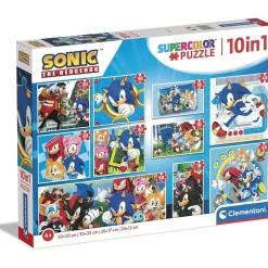 Sonic - Puzzles 10 en 1 Supercolor