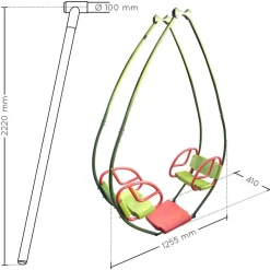 Soulet - Asiento góndola para 2