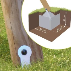 Soulet - Columpio de madera Violette