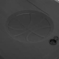 Sportnow - Canasta de baloncesto altura ajustable de 178-208 cm Amarillo y Negro