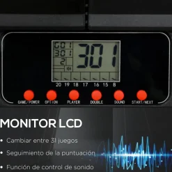 Sportnow - Diana electrónica plegable 31 juegos