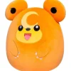 Squishmallows - Pokemon - Peluche Teddiursa 25 cm
