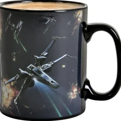 Star Wars - Taza termosensible Batalla Espacial 460ml ㅤ