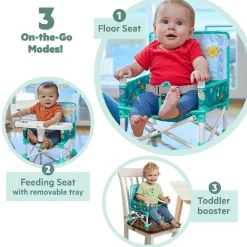 Stitch - Asiento elevador plegable Pop'n Sit