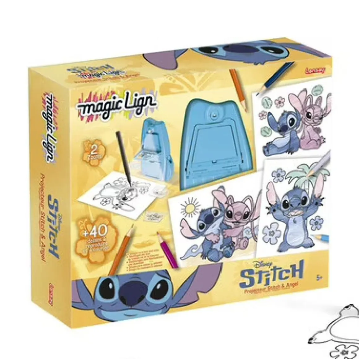 Stitch - Proyector de dibujos Magic Lign