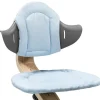 Stokke - Cojín reversible para trona Nomi - Gris/Azul