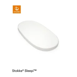 Stokke - Sábana bajera white para cuna Sleepi v3