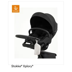 Stokke - Toldo protector solar para Xplory gris claro