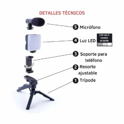 Studio Creator - Kit Podcast y Vlogging