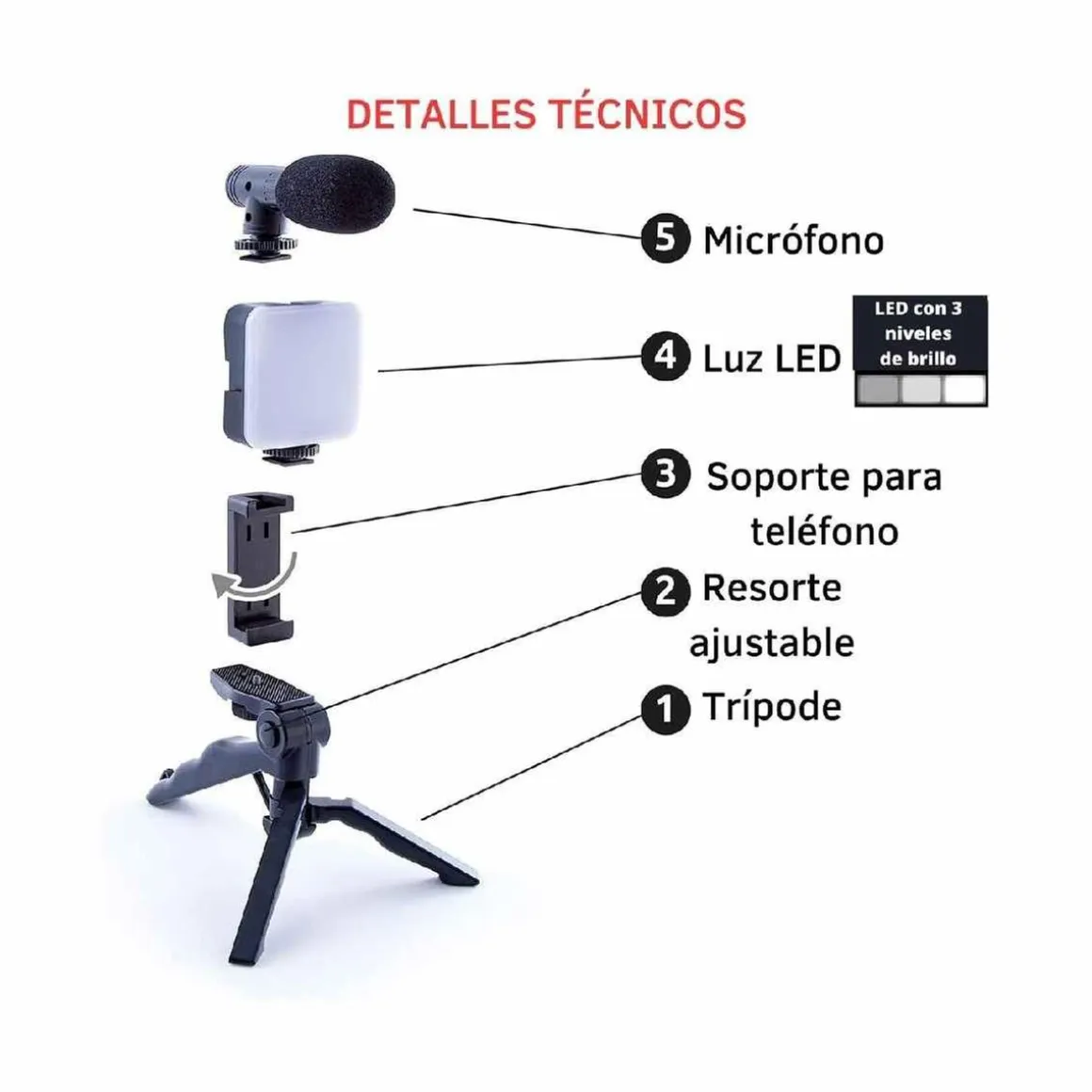 Studio Creator - Kit Podcast y Vlogging