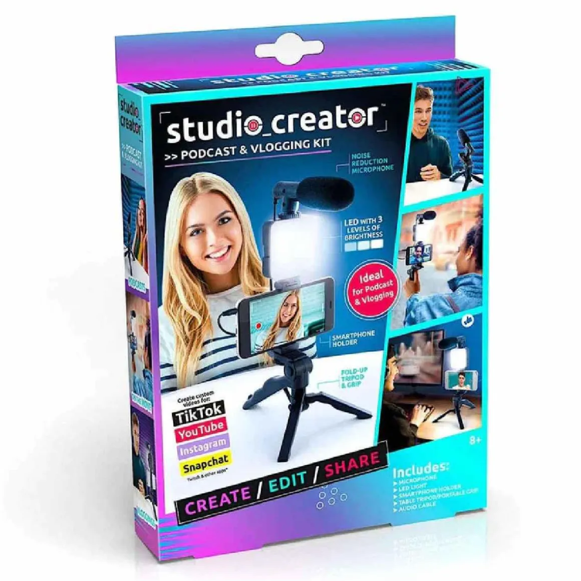 Studio Creator - Kit Podcast y Vlogging