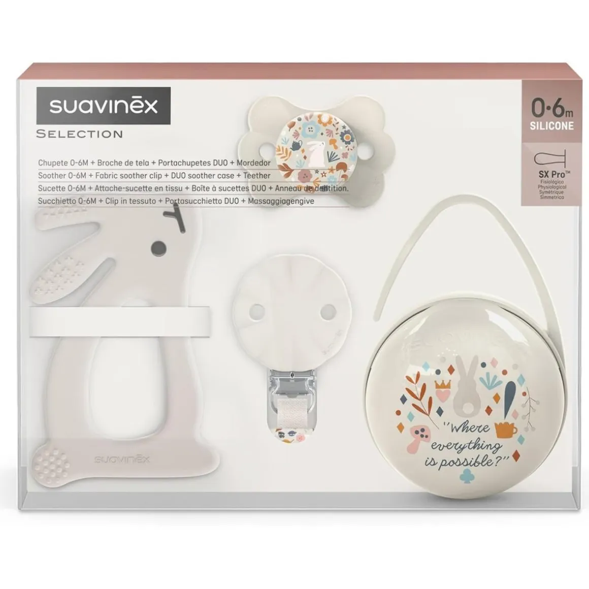 Suavinex - Set De Regalo Wonderland Liberty Beige