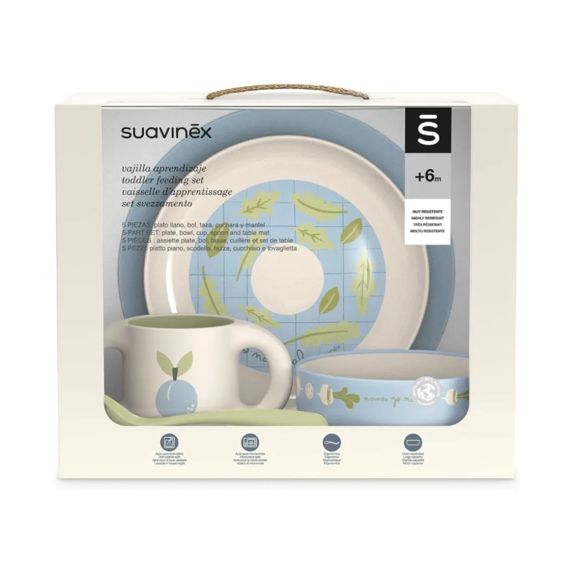 Suavinex - Vajilla Verde