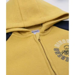 Sudadera amarilla y azul para niño