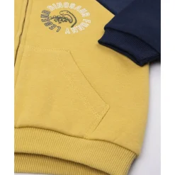 Sudadera amarilla y azul para niño