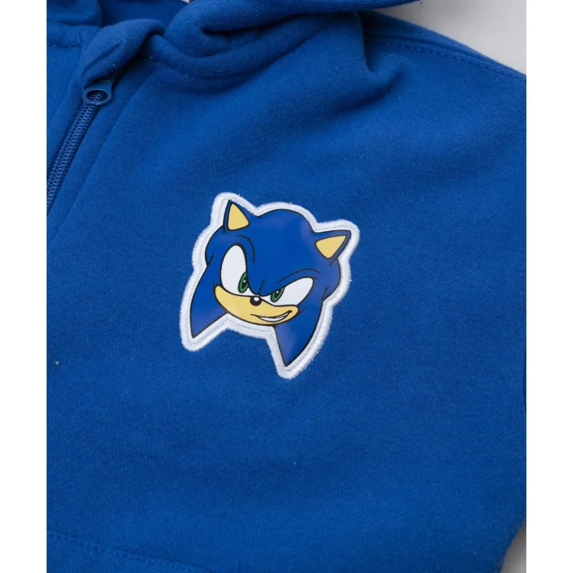 Sudadera azul con capucha Sonic