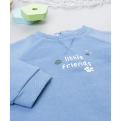 Sudadera azul de niño Little Friends