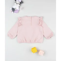 Sudadera niña rosa Minnie