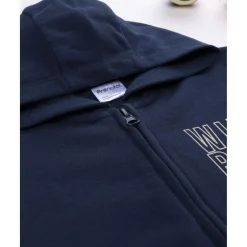 Sudadera niño azul oscuro capucha