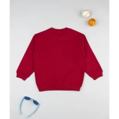 Sudadera niño burdeos “San Francisco”