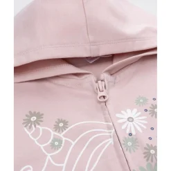 Sudadera rosa niña unicornio