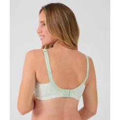 Sujetador de maternidad sin aros con estampado floral