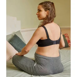 Sujetador premamá de algodón sin aros