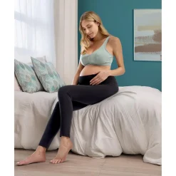 Sujetador premamá verde con lunares