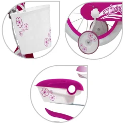 Sun & Sport - Bicicleta 16 pulgadas rosa