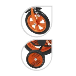 Sun & Sport - Bicicleta 12 pulgadas negra