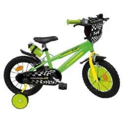 Sun & Sport - Bicicleta 14'' verde