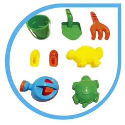 Sun & Sport - Mesa de juegos con sombrilla y taburete