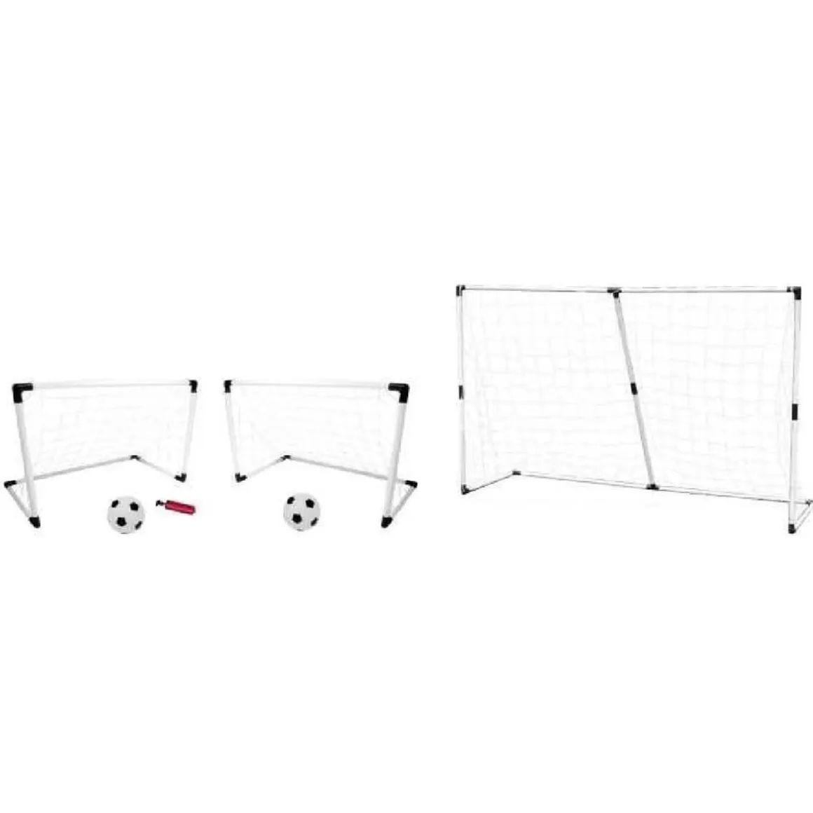 Sun & Sport - Portería de fútbol modular 2 en 1