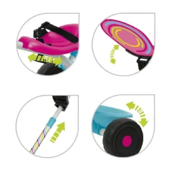 Sun & Sport - Triciclo rosa Triky Go