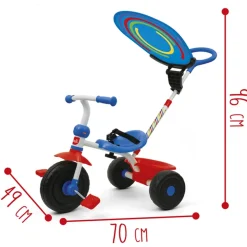 Sun and Sport - Triciclo Triky Go azul ㅤ