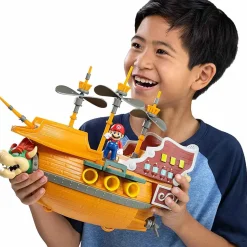 Super Mario - Barco volador de Bowser