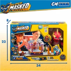 Super Masked - Ring de entrenamiento con figura