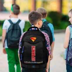 Superman - Mochila 43 cm adaptable a carro