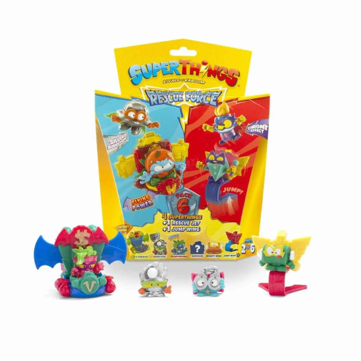 SuperThings - Rescue Force Pack 6 (varios modelos)