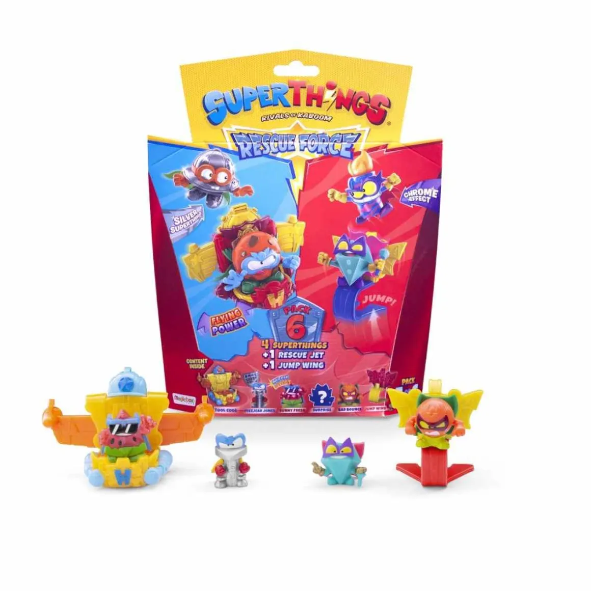 SuperThings - Rescue Force Pack 6 (varios modelos)