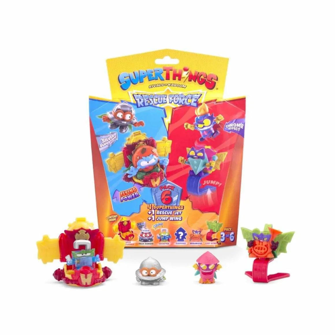 SuperThings - Rescue Force Pack 6 (varios modelos)