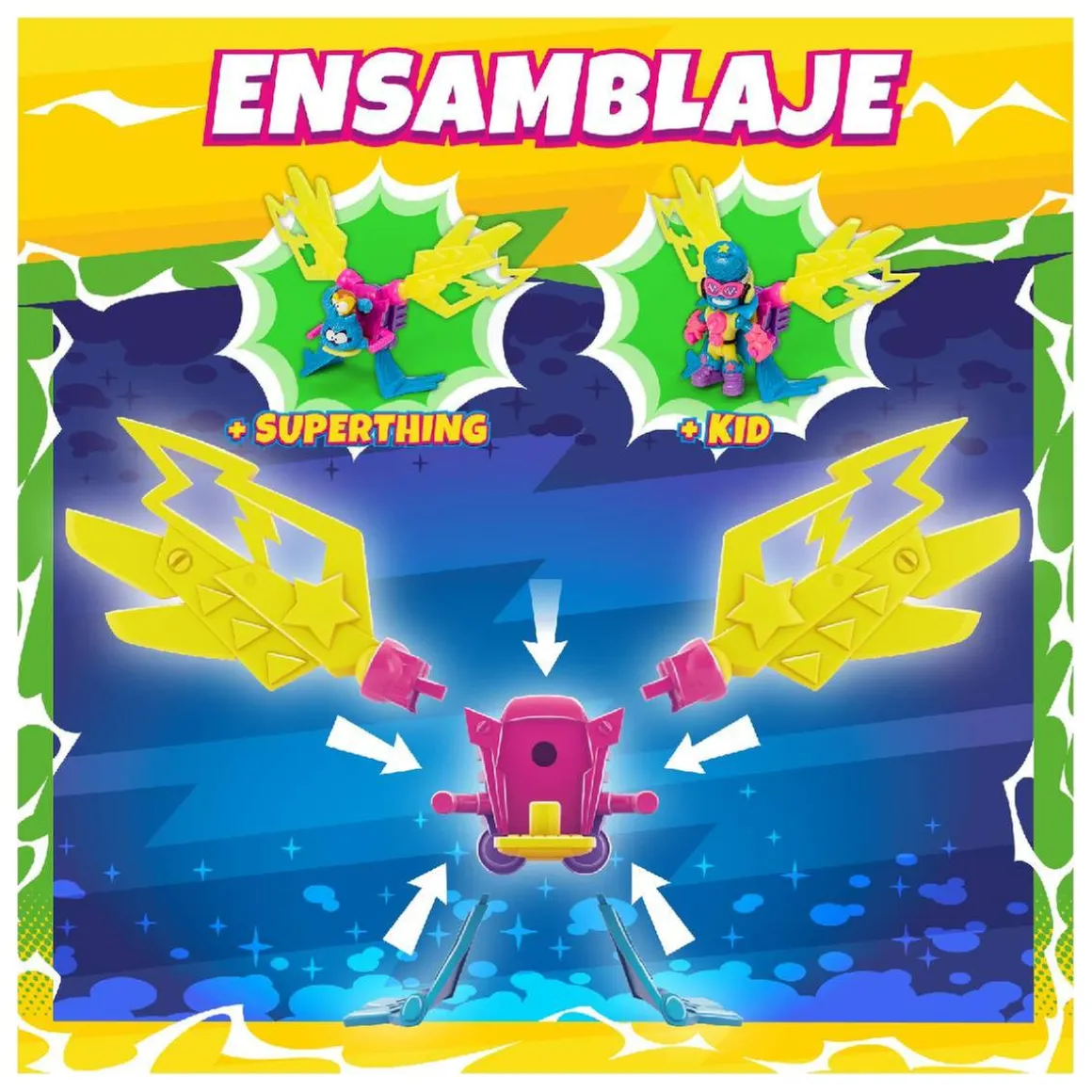 SuperThings - Starter Pack - Neon Power Superthings (varios modelos)